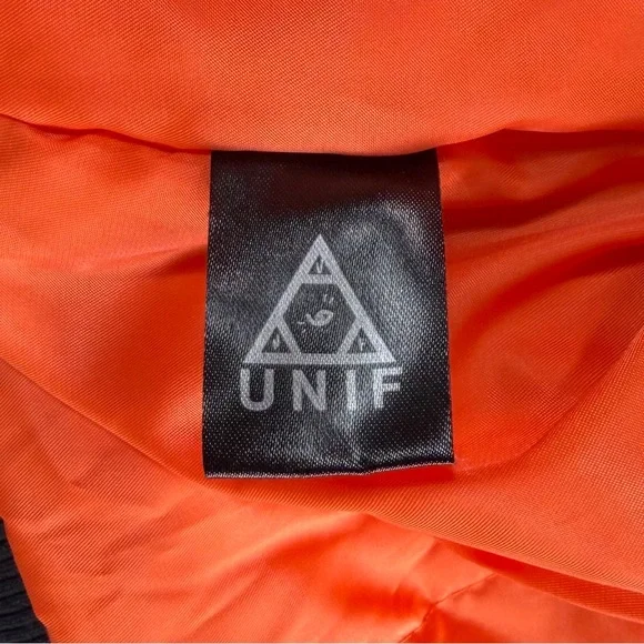 UNIF x Urban Outfitter Exclusive “WhaTever” Women’s Size: Small - Bomber Jacket - Picture 7 of 12